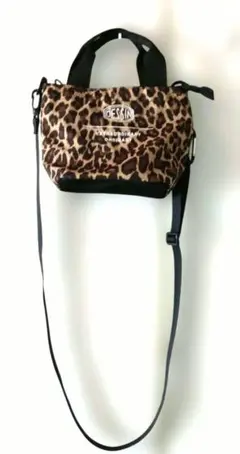 DESSIN 2way ショルダーバッグ レオパード柄のサムネイル
