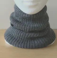 カシミヤ100%ロングネックウォーマー