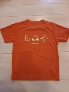 mont-bell オレンジ Tシャツ 120サイズ