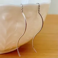 K10WG アメリカンピアス ウェイブデザイン