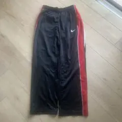 Nike ワイドパンツ ブラック　ジャージトラックパンツストリート メンズ