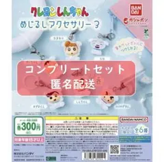クレヨンしんちゃんめじるしアクセサリー3　全6種セット　ガチャ