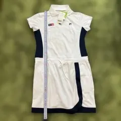 新品Lサイズ　フィラゴルフUVカット吸汗速乾ストレッチワンピース　訳あり品