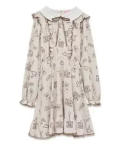 ハニーシナモン ワンピース 長袖 baby toy柄 ロリータ 量産型