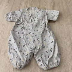 ベビー甚平 花柄 50-70cm