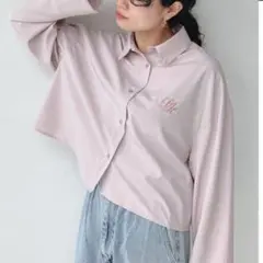 【AS KNOW AS plus】ピンク シャツのサムネイル