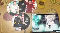 ワールドトリガー ワートリ アニカフェ コースター 嵐山 太刀川 レイジ 那須