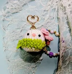 あみぐるみ お花見 夜桜ことりさん