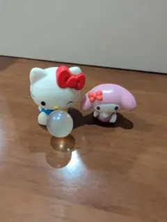 サンリオガチャ　キティちゃん マイメロディ　２点セット