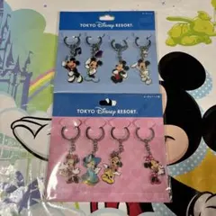 新品　ディズニー　ミッキー　ミニー　 キーチェーン　セット　リゾート