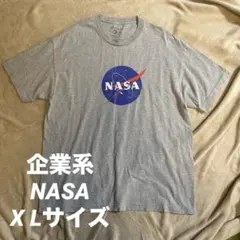 『企業系』NASA グレー Tシャツ XL