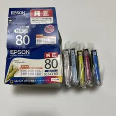 EPSON IC6CL80 6色インクカートリッジ （黒なし）　とうもろこしのサムネイル