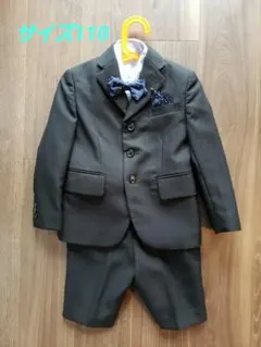 値下げ！美品　男児フォーマルスーツ　七五三　サイズ110 シャツ・蝶ネクタイ付