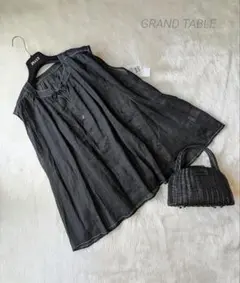 新品 ⚜️BRAHMIN ブラーミン⚜️ リネン トップス ブラック 38 - メルカリ