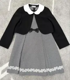 SAKURA （サクラ） フォーマルワンピースセット 130cm 千鳥格子