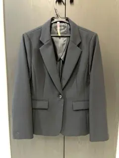 スーツ　スカート　上下セット　ネイビー　15号