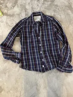 美品 フランクアンドアイリーン XXS コットンシャツ