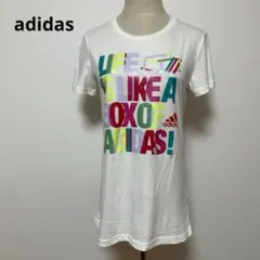 adidas アディダス カラフルプリント 半袖 Tシャツ OT