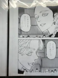 東京リベンジャーズ 原画展 クリアファイル 灰谷兄弟 灰谷蘭 灰谷竜胆