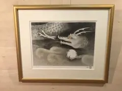 ※専用【真作】【美品】上村淳之「月」【リトグラフ】【直筆サイン・印】 専用【真作】【美品】上村淳之「月」【リトグラフ】【直筆サイン・印】