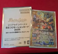 【専用出品】シリアルノヴァ 超バトラーズカップ】BS43-RVXX01 超神星龍ジークヴルム・ノヴァ【2026