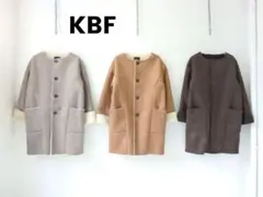 KBF / フェイクムートンコート グレー
