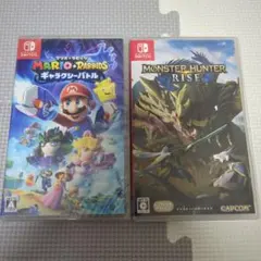 Mario + Rabbids: Kingdom Battle&モンハンライズ
