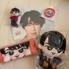 KEY TO LIT中村嶺亜 くっつきてれつ、ペンライトトップ 中村嶺亜 くっつきてれつ ペンライトトップ アクスタ セット - メルカリ