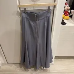 Fi.n.t スカート グレーパープル