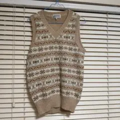 DUNLOP MASTERS ISLE KNIT ベスト M