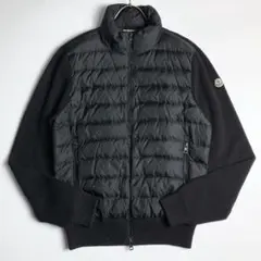 MONCLER モンクレール ニット ダウン ジャケット ブラック M