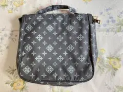 デイリーラシット　収納ポーチ フック付き グレー