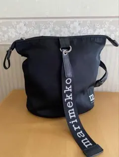 マリメッコ Carry All Unikko ジャガード 黒 - メルカリ