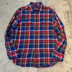 古着 POLO RALPH LAUREN ラルフローレン ネルシャツ シャツXL