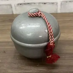 昭和レトロ】日光東照宮 御神鈴風 縁起物 鈴型容器 小物入れ 菓子器 
