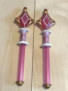 ジュエルペットのどきどき!マジカル☆マーチ　マジカル☆ステッキ　ピンク　2本