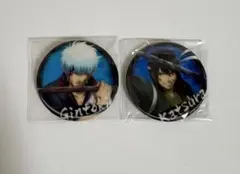 銀魂 坂田銀時 桂小太郎 3D缶バッジ