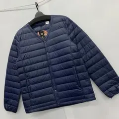 ダウンジャケット vネック