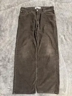 コーデュロイパンツ ワイド