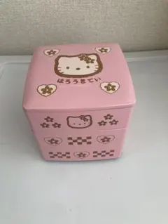 キティ♪キティズファミリー♪サンリオ♪新品未使用重箱♪二段お重♪2001年♪③ キティ♪キティズファミリー♪サンリオ♪新品未使用重箱♪二段お重