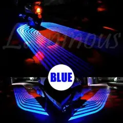 [415] LEDマーカー 青 天使の翼 エンジェル ライト アンダーネオンのサムネイル