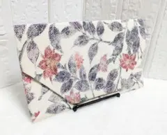 ハンドメイド【404A】ギフト　プレゼント　結婚式　数寄屋袋　御朱印帳入れ