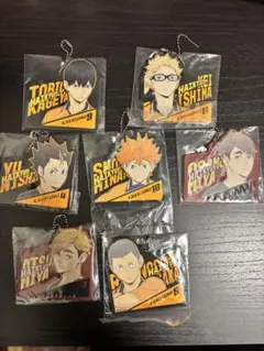 ハイキュー　一番くじ　ラバーキーホルダー