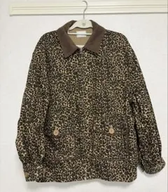 WHO'S WHO gallery レオパード ブルゾン ジャケット アウター