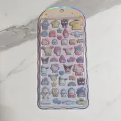 コットン パフィー シール サンリオ キャラクターズ