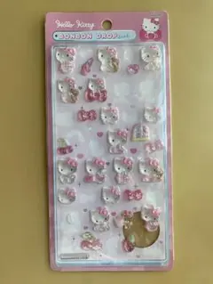 サンリオ 正規品 ハローキティ ピンク 第一弾 ボンボンドロップシール