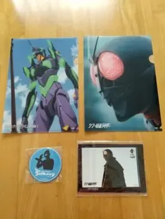 シン・宇佐美大感謝祭 ①クリアファイル2枚②ポストカード③コースター3枚