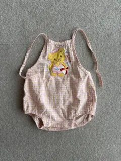 MIKI HOUSE ノースリーブロンパース 80