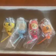 たまごっち カラフルマルチチャーム 4個セット　ガチャガチャ　ガチャ　まめっち