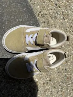 Vans ベージュ スニーカー 15cm